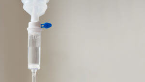 A picture of IV Therapy Drips in a Hospital.